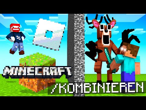 ICH PRANKE ELINA mit /KOMBINIEREN im Minecraft BAU BATTLE