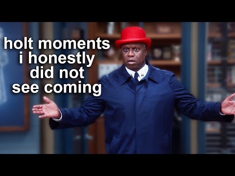 holt moments that absolutely no one saw coming | Brooklyn Nine-Nine | Comedy Bites