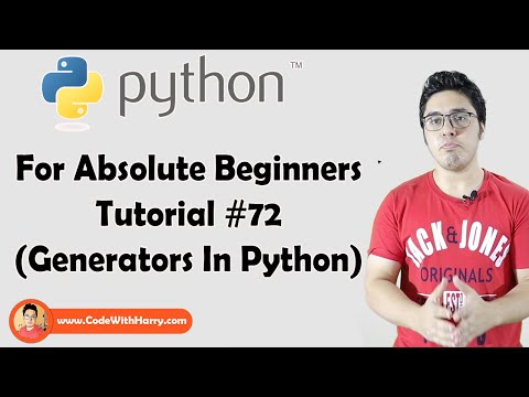 Generators In Python | Python Tutorials For Absolute Beginners In Hindi #72
