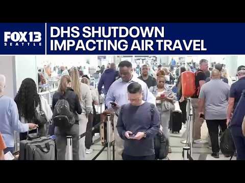DHS shutdown impacts air travel across the country