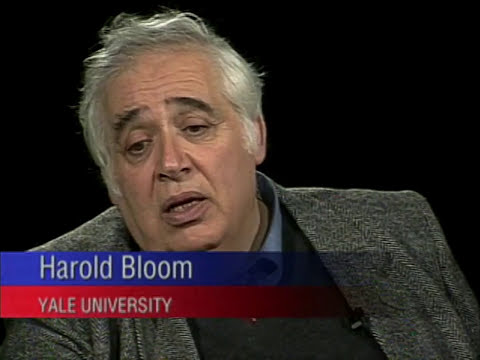 Harold Bloom interview on "The Western Canon" (1994)