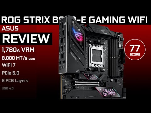 ROG STRIX B850-E GAMING WIFI:  The ONLY STRIX worth owning!
