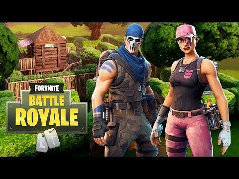FORTNITE BATTLE ROYALE w/ MY GIRLFRIEND!! (Fortnite: Battle Royale)