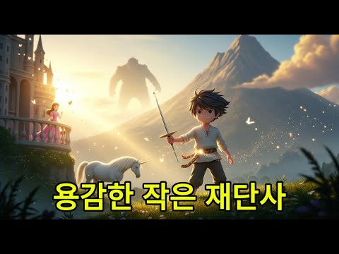 잘 자요, 아이들 🌙 용감한 작은 재단사 – 소끄나우 이야기 | AI 동화 | Korean Fairy Tale