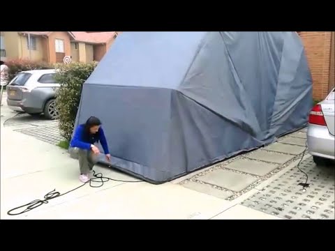 Como fabricar un Garage o cochera Portatil ( 1er Capitulo)