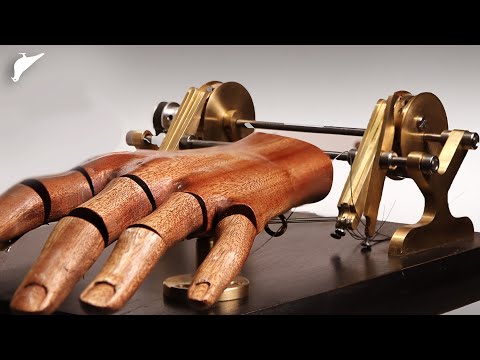 I Made a Hand Typing Automaton