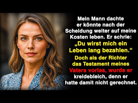 Mein Ex wollte ewig von meinem Geld leben, aber meine Schritte trafen ihn wie ein Schlag.