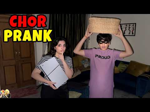 CHOR PRANK | Aayu Pihu ban gaye chor | Aayu and Pihu Show