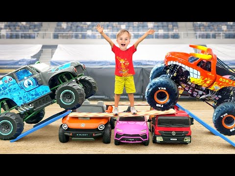 Chris and Mike visited MONSTER JAM show