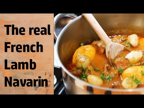 Navarin of Lamb  (French lamb stew) | Classic French Recipes