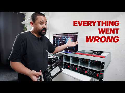 Building this homelab storage server did not go to plan!