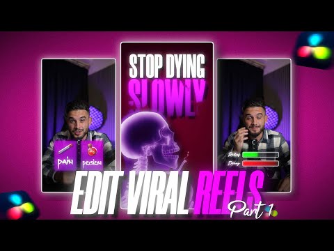 How to Edit Viral Reels in Davinci Resolve (Part 1)