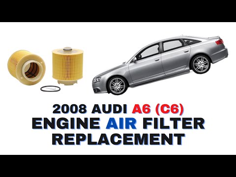 How To | Replace Engine Air Filter | 2005-2011 Audi A6 (C6) | DIY