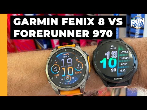 Garmin Fenix 8 vs Garmin Forerunner 970: Which Garmin sports watch should you get?