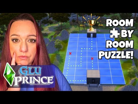 I Tried Glu Prince in The Sims 4 | Room by Room Challenge!