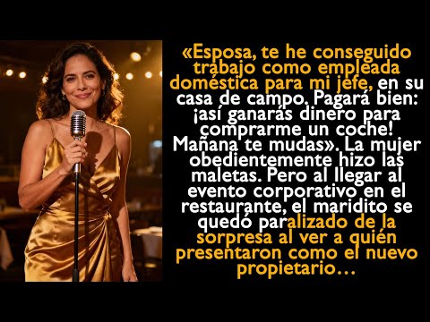 En la fiesta corporativa, el marido se quedó paralizado al ver a quién presentaron como el nuevo...