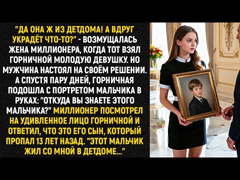 "Да она ж из детдома! А если украдёт что-то?" - возмущалась жена миллионера...