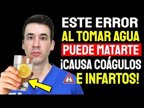 El peor error al tomar agua que puede matarte – Causa infartos, acv y coágulos