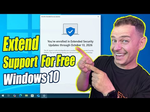 How to Extend Windows 10 Security Updates for Free (Until 2026)