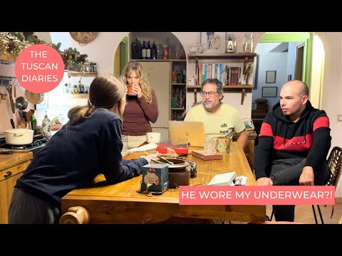 FAMILY REUNITED - THE KIDS COME TO TUSCANY!