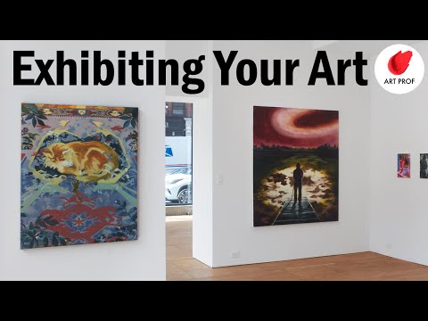 Start Exhibiting Your Art in Galleries: What You Need to Prepare First