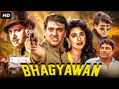 Govinda's BHAGYAWAN Full Movie | Juhi Chawla, Johnny Lever | Superhit Bollywood Action Movie