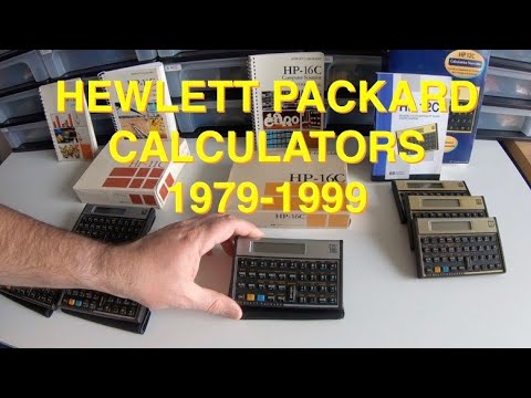 Hewlett Packard LCD calculators collection 1979-1999 - Erix Collectables #71