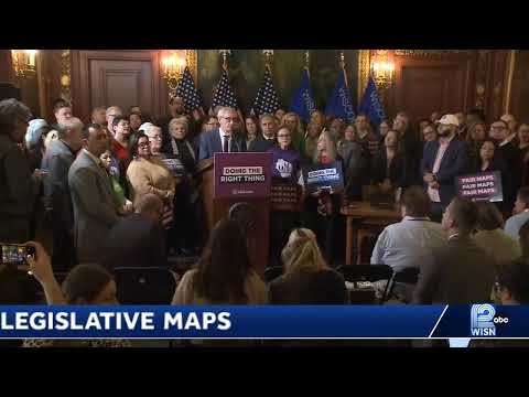 Wisconsin's GOP-controlled Legislature passed legislative maps that were proposed by Gov. Tony Ev…