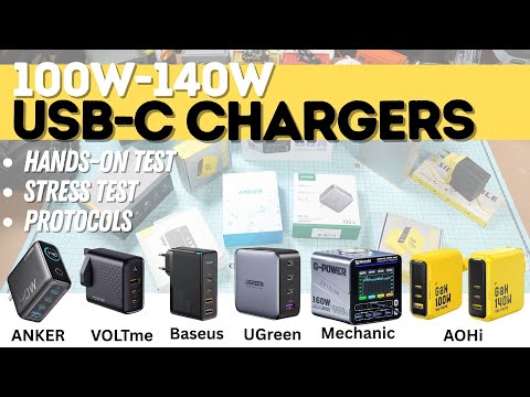 The Best 100W & 140W USB-C Chargers (Stress Tested!)
