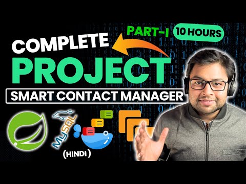🚀 Complete Spring Boot Project | Smart Contact Manager | Part -1