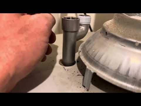 Anode rod on a Bradford White water heater swap to a powered anode corro protect rod