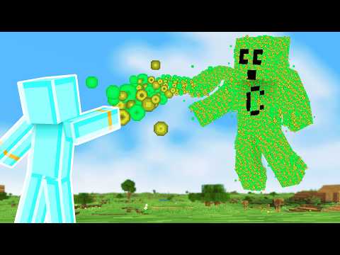 Minecraft but I have 1 BILLION XP