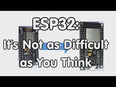 #147 Introduction into ESP32 with first tests: PWM, Servo, Web, Touch Sensors (Tutorial)