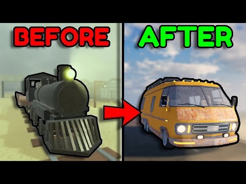 Roblox Dead Rails but in a VAN..?!