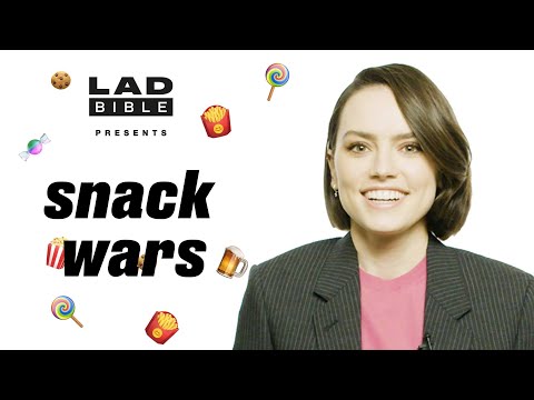 Daisy Ridley Tries British And American Snacks | Snack Wars