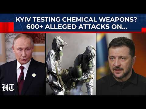 Russia Claims Ukraine Used Chemical Weapons 600+ Times On Frontlines; Toxic Warfare Exposed? | Watch