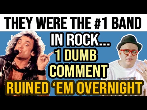They Were the #1 Band in Rock...Then 1 BAD Interview DESTROYED CAREER OVERNIGHT! | Professor of Rock