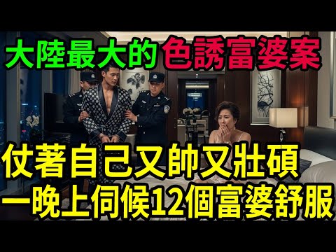 大陸最大S誘富婆案！#呂鵬大案紀實#呂鵬講大案#大案紀實