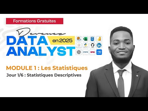 Les statistiques Descriptives Pour l'Analyse des Données - Leçon 1/6 - Oscar Aksanti
