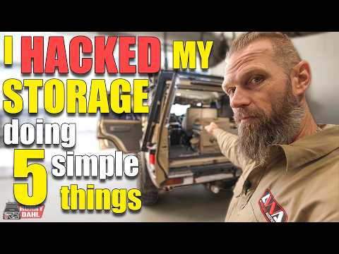 I DID 5 THINGS to HACK MY STORAGE PROBLEMS