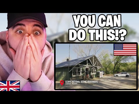Brit Reacts to visiting the Ozarks, America for the First Time!