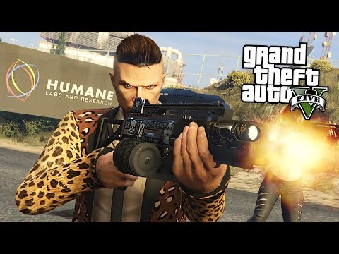 HUMANE LABS RAID!! (GTA 5 Online Heists)