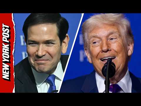 Watch Marco Rubio Crack Up as Trump Jokes About Firing Him