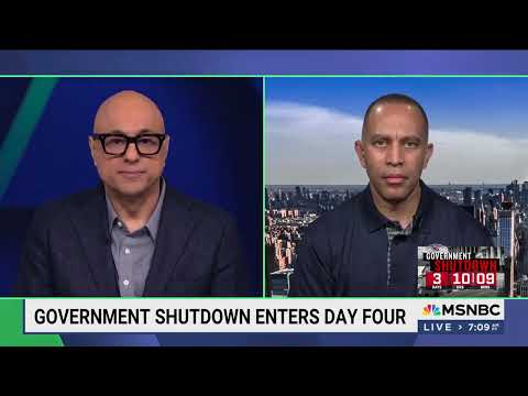 Leader Jeffries on MSNBC's Velshi