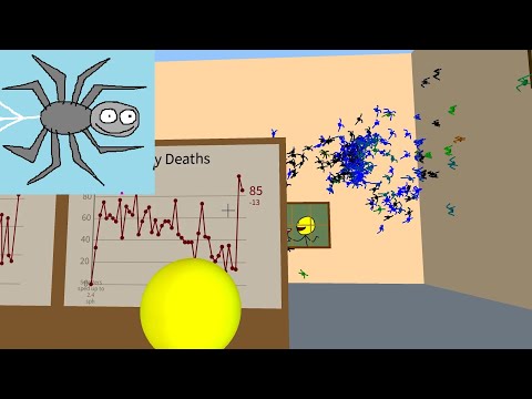 Spider Evolution Simulator