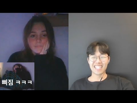 프랑스어 못하는 척 하다가 잘했더니, 삐졌다면서 계속 매력 어필 하는 프랑스 미녀 ㅋㅋㅋㅋㅋ