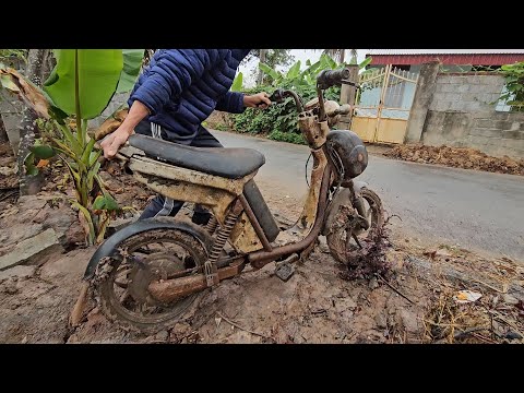 Ｒestoration Rotten Electric Bicycles in the abandoned house | Rebuilding the forgotten Ｅ　ｂｉｋｅｓ