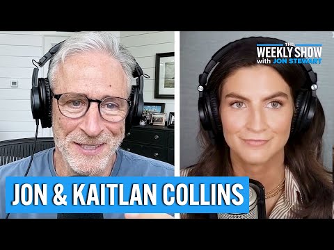 Jon Stewart & Kaitlan Collins Navigate Trump’s Headline Hurricanes | The Weekly Show