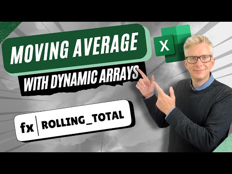 The BEST Way to Calculate Moving Averages in Excel with Dynamic Arrays