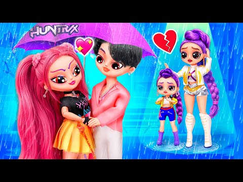 K-Pop Demon Hunters: Mira and Rumi Grow Up! LOL OMG DIYs